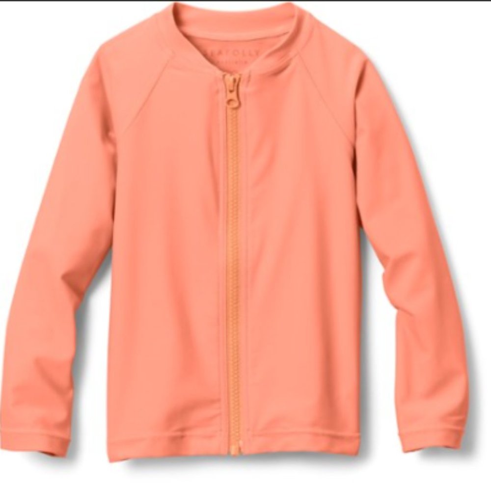 NWT Seafolly Australia Girls Size 4 Swim Longsleeve Rashguard